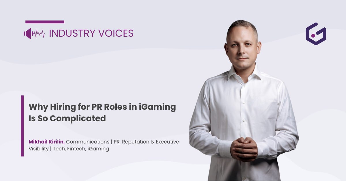 Mikhail Kirilin featured in OnlyiGaming Industry Voices